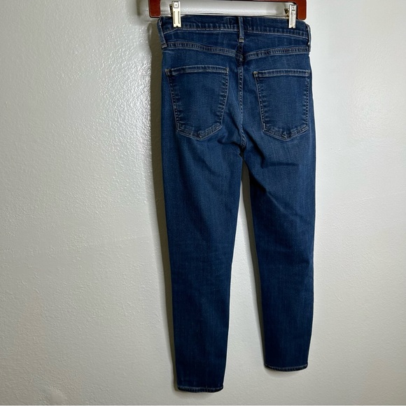 AGOLDE High Rise Dark Wash Skinny Jean 27 - Picture 6 of 15